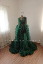 Load image into Gallery viewer, Green Arianna Gown M-XL