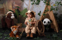 Load image into Gallery viewer, Zoo Keeper outfit 0-3m
