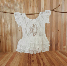 Load image into Gallery viewer, Lace Frock 0-3m
