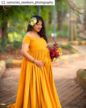 Load image into Gallery viewer, Mustard Amelia Gown L-XL
