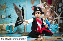 Load image into Gallery viewer, Pirate outfit 0-3m
