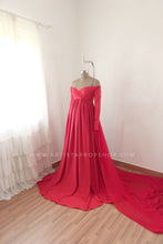 Load image into Gallery viewer, Red Aurelia Gown L-XXL
