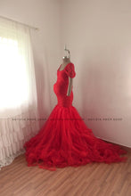 Load image into Gallery viewer, Red Brooklyn Gown M -L
