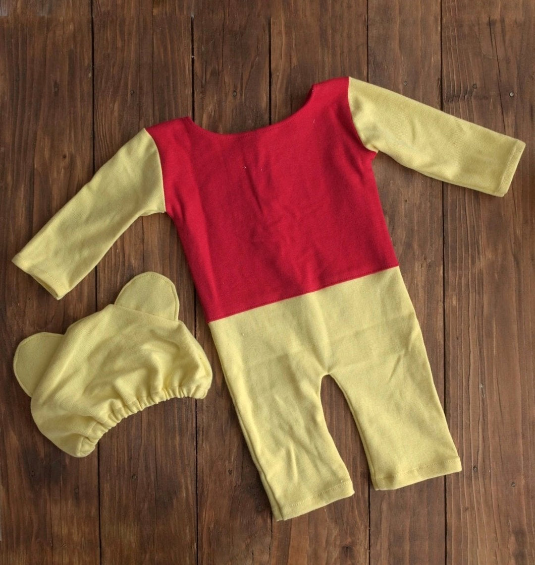 Pooh bear outfit 6-9m