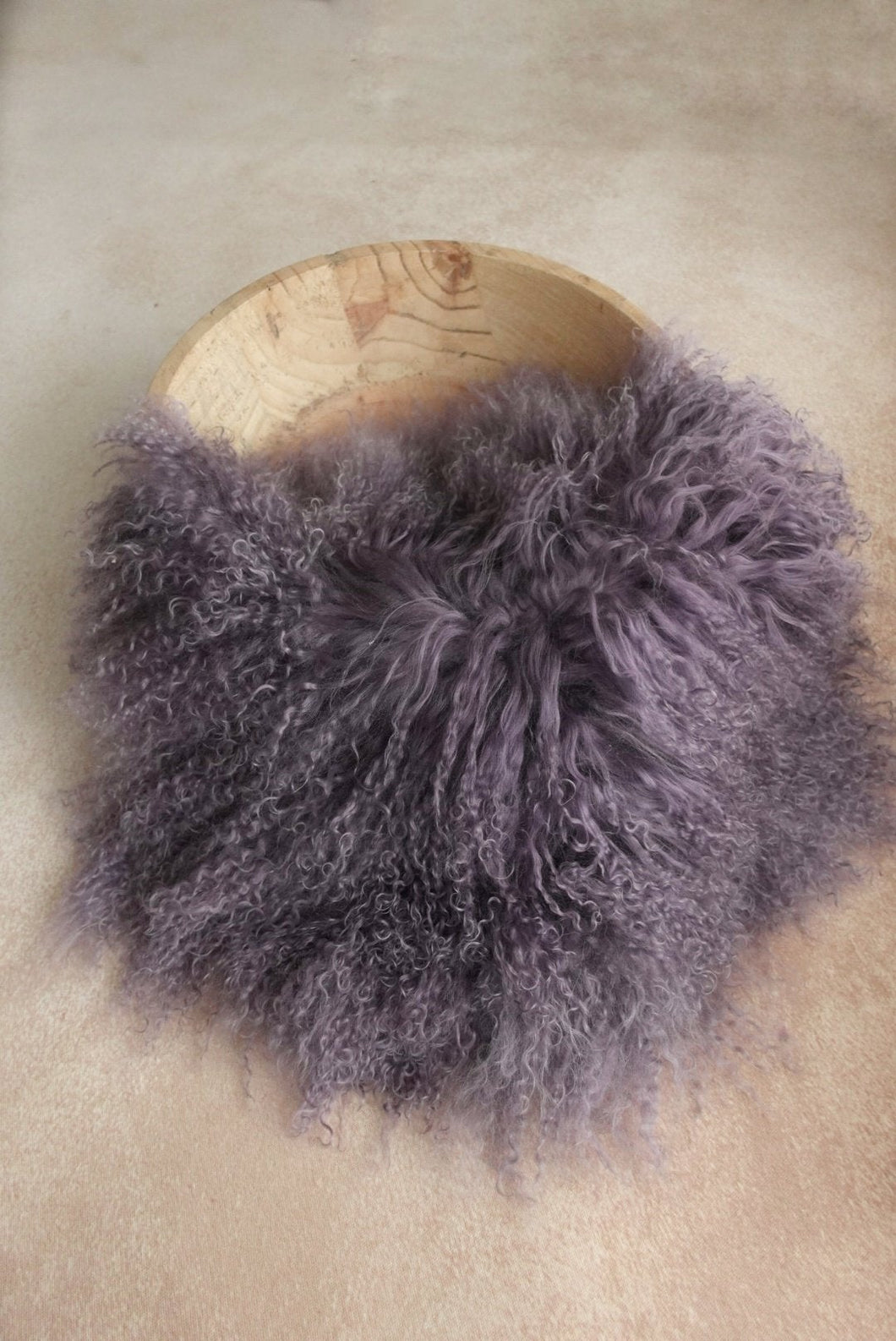 Purple Curly Fur