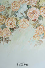 Load image into Gallery viewer, Peach Florals 5x6ft
