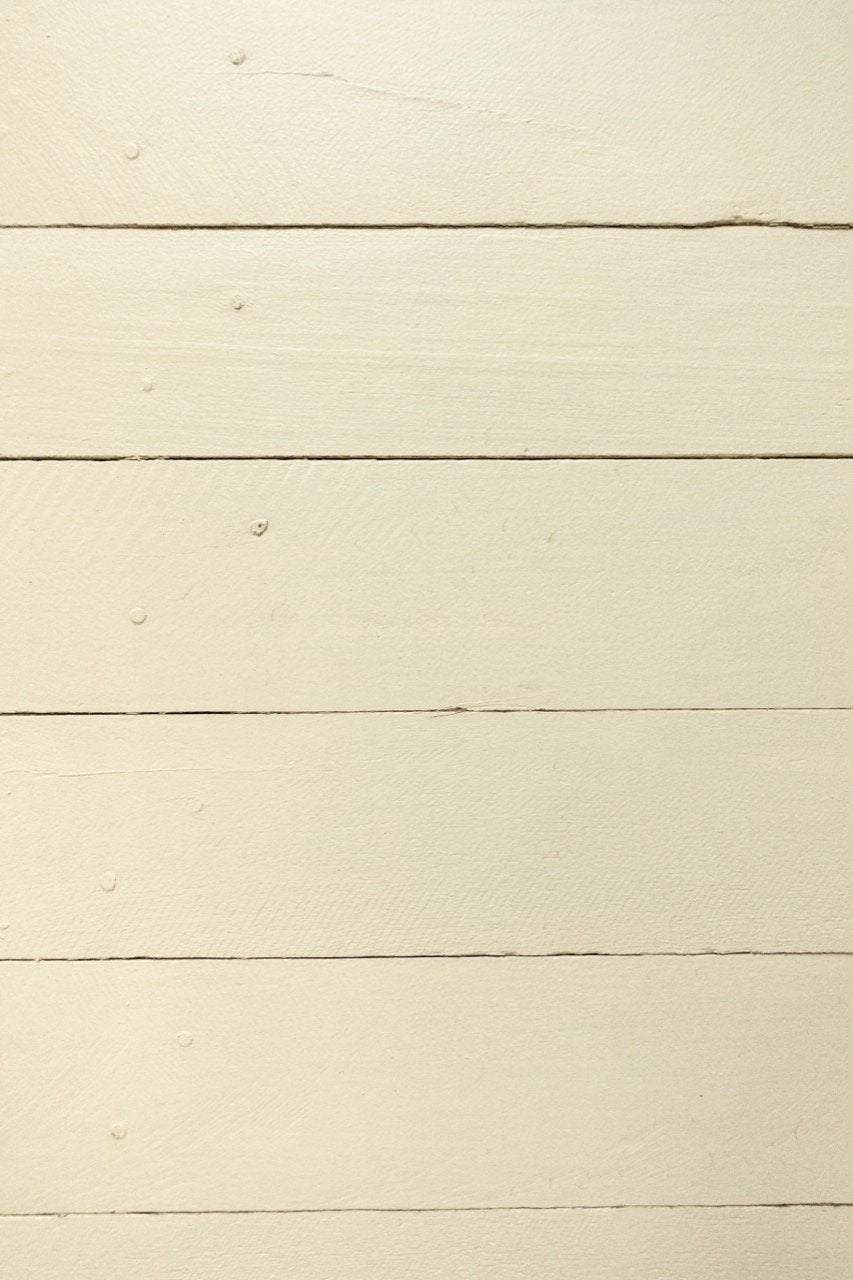 Plain White Planks 5x4 ft