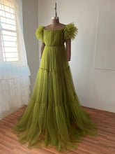 Load image into Gallery viewer, Ella gown - Olive L - XL
