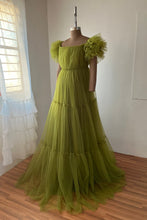 Load image into Gallery viewer, Ella gown - Olive L - XL
