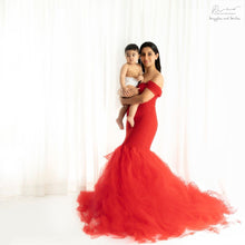Load image into Gallery viewer, Red Brooklyn Gown M -L
