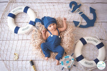 Load image into Gallery viewer, Boy Romper 0-3m
