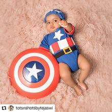 Load image into Gallery viewer, Captain America outfit 9-12m
