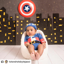 Load image into Gallery viewer, Captain America outfit 9-12m
